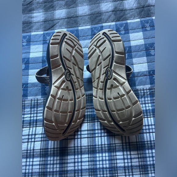 Chaco Black and White Sandals - Picture 2 of 2